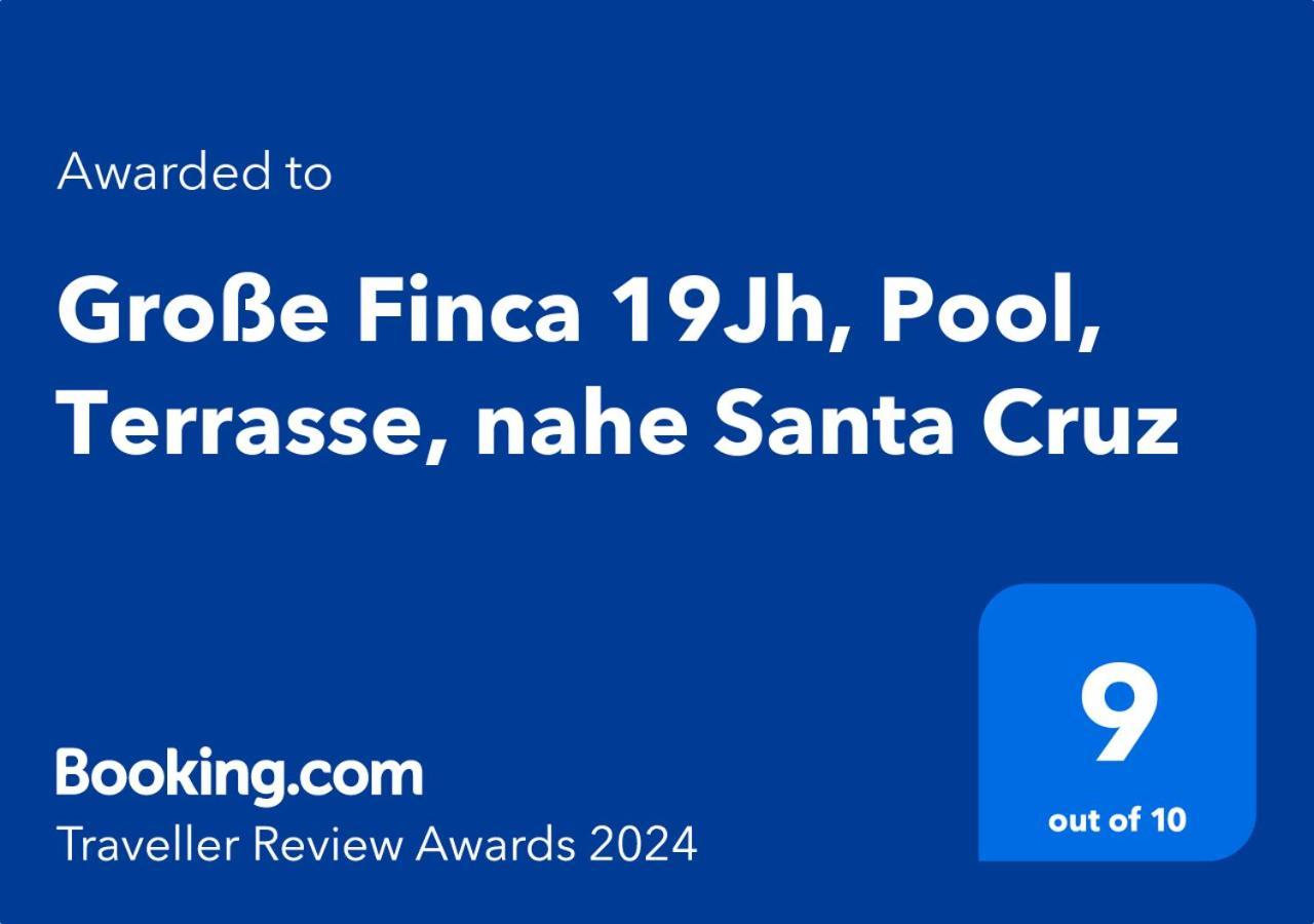 Grosse Finca 19Jh, Pool, Terrasse, Nahe Santa Cruz Santa Cruz de la Palma  Luaran gambar